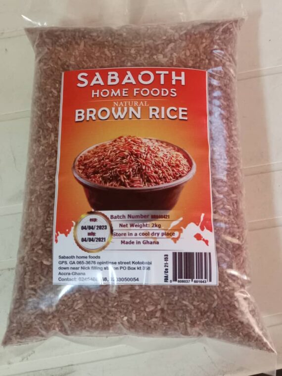 Brown (Unpolished) Rice - 2 kg